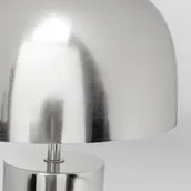 Lampy stojące - KARE lampa stołowa Loungy, chrom, stal, wysokość 38 cm - miniaturka - grafika 1