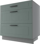 Meble kuchenne - Bergamo Szafka Dolna D3M/80 Metabox Miętowy Mat - miniaturka - grafika 1