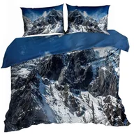 Pościel - Pościel 3D bawełna satyna 160x200cm ALPY - miniaturka - grafika 1