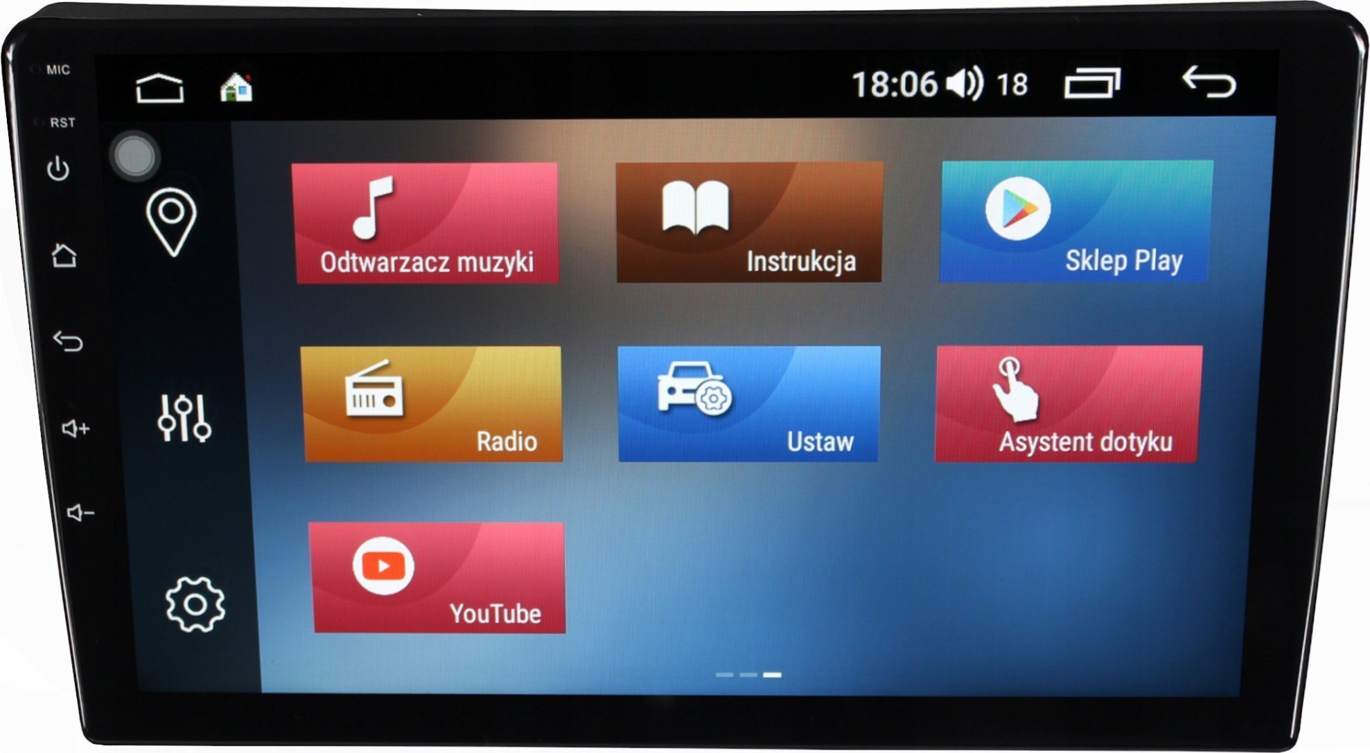 Nawigacja GPS RADIO NAWIGACJA GPS KIA CEED I 2009-12 ANDROID