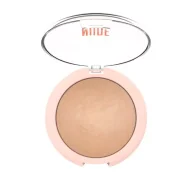 Pudry do twarzy - Golden Rose PUDER NUDE LOOK WYPIEKANY DO TWARZY - miniaturka - grafika 1