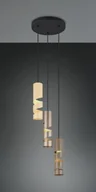 Lampy sufitowe - Stream lampa wisząca 3xGU10 czarna/multikolor 364030317 - miniaturka - grafika 1