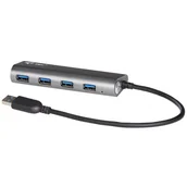 Huby USB - i-Tec Pretec HUB USB 4 USB 3.0 + Zasilacz U3HUB448 - miniaturka - grafika 1