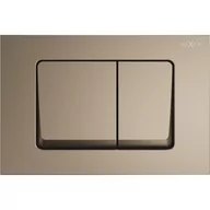 Przyciski spłukujące - Mexen Fenix 10 XS przycisk spłukujący, złoty - 601004 - miniaturka - grafika 1