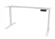 Biurka - Stelaż biurka elektryczny regulowany DWUSILNIKOWY biały WYSOKA JAKOŚĆ - miniaturka - grafika 1