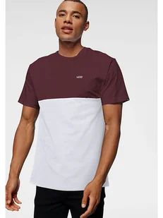 Vans Koszulka w kolorze bordowo-białym - Koszulki męskie - miniaturka - grafika 1
