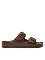 Klapki i japonki damskie - Birkenstock Klapki Arizona EVA 1027402 Brązowy - miniaturka - grafika 1