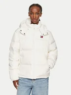 Kurtki damskie - Tommy Jeans Kurtka puchowa Alaska DW0DW18610 Biały Regular Fit - miniaturka - grafika 1