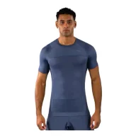 Kimona, stroje i obuwie - Venum Rashguard G-Fit Air Krótki Rękaw ShortSleeve Foogy Blue - miniaturka - grafika 1