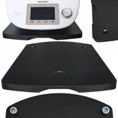 Akcesoria i części do ekspresów do kawy - Deska Podstawka Pod Thermomix Termomiks Tm6 Tm5 Czarna - miniaturka - grafika 1