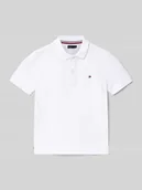 Koszulki dla chłopców - Koszulka polo z czystej bawełny - miniaturka - grafika 1