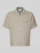 Koszule męskie - Koszula casualowa o kroju relaxed fit z mieszanki bawełny i wiskozy - miniaturka - grafika 1