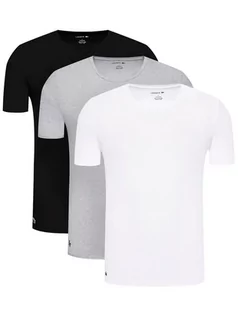 Koszulki męskie - Lacoste Komplet 3 t-shirtów TH3321 Kolorowy Slim Fit - grafika 1