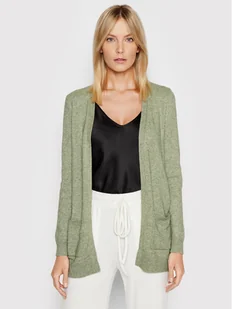 Only Kardigan Lesly 15174274 Zielony Regular Fit - Swetry damskie - miniaturka - grafika 1