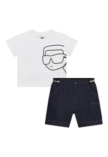 Completo Bambino unisex Karl Lagerfeld Set pantaloncini e t-shirt - Kombinezony dla dzieci - miniaturka - grafika 1