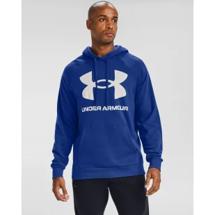 Bluza męska Under Armour Rival Fleece Big Logo HD - Bluzy sportowe męskie - miniaturka - grafika 1