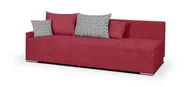 Sofy i kanapy - Kanapa sofa 3 os z funkcją spania STAR czerwona - miniaturka - grafika 1