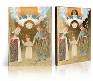 Ikony i obrazy sakralne - Ikona religijna Święta Rodzina Kaliska - miniaturka - grafika 1