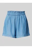 Spodenki damskie - Szorty jeansowe o luźnym kroju z elastycznym pasem model HARPER - Vero Moda - miniaturka - grafika 1