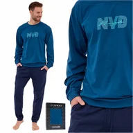 Piżamy damskie - Piżama męska bawełniana CORNETTE 322/281 Nevada XXL - miniaturka - grafika 1
