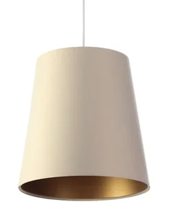 Kremowo-złota elegancka lampa wisząca glamour Xaluso - Lampy stojące - miniaturka - grafika 1