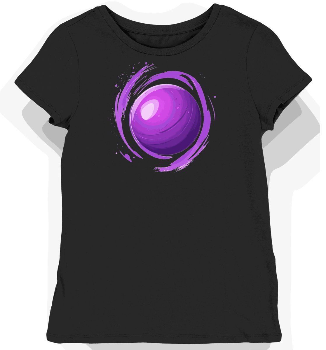 Koszulka damska czarna z nadrukiem sportowej komedii L