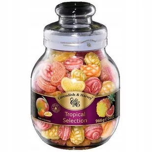 Landrynki Cavendish&H Tropcal Fruit 966g w słoiku - Cukierki - miniaturka - grafika 1