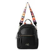 Plecaki - Plecak Nobo BAGP360-K020 Czarny - miniaturka - grafika 1