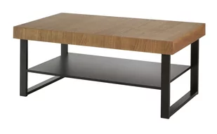 Stolik Pratto 41 Czarny / Dąb Rustical - Inne meble do salonu - miniaturka - grafika 1