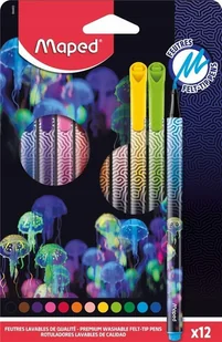 Pisaki Deepsea 12szt MAPED - Przybory szkolne - miniaturka - grafika 1