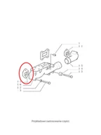 Części i akcesoria do maszyn rolniczych - NEW HOLLAND CASE Uszczelka kolektora mała - CNH 98434847 98434847 - miniaturka - grafika 1