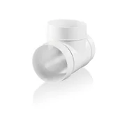 Łączniki, trójniki, kształtki - Trójnik okrągły 100 mm biały - miniaturka - grafika 1