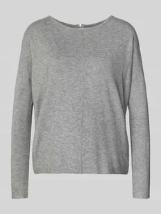 Sweter o kroju comfort fit z dzianiny z mieszanki wiskozy model ‘BREEZE AURA’ - Swetry damskie - miniaturka - grafika 1