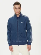 Kurtki męskie - adidas Kurtka jeansowa adicolor Denim Firebird JC6233 Niebieski Loose Fit - miniaturka - grafika 1