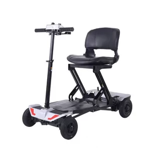 Skuter elektryczny składany pojazd dla seniora BILI BIKE FOLD Z1 biały - Skutery - miniaturka - grafika 1