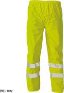 Odzież robocza - CERVA GORDON - spodnie robocze do pasa wodoodporne Hi-Vis 100% poliester/PU - żółty M - miniaturka - grafika 1