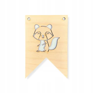 DREWNIANY PROPORCZYK GIRLANDA BANER ZAWIESZKA DO POKOJU SZOP ZWIERZĄTKA - Dekoracje sali DREWNIANY PROPORCZYK GIRLANDA BANER ZAWIESZKA DO POKOJU SZOP ZWIERZĄTKA - Dekoracje sali - miniaturka - grafika 1