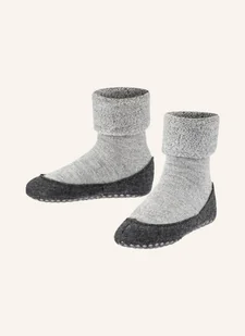 Falke Skarpety Antypoślizgowe Cosyshoe grau - Skarpetki damskie - miniaturka - grafika 1