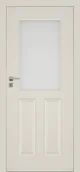 Drzwi wewnętrzne - Dre Drzwi Wewnętrzne Z Szybą Nestor 2 Lakier Latte - miniaturka - grafika 1