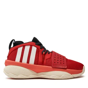 Buty do koszykówki adidas Dame 8 EXTPLY IF1506 Czerwony - Buty sportowe męskie - miniaturka - grafika 1