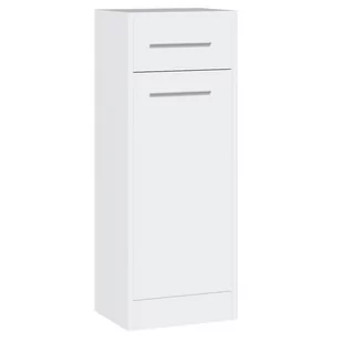 Szafka łazienkowa niska SLIM SL3 biały laminat - Szafki łazienkowe - miniaturka - grafika 1