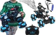 Zabawki zdalnie sterowane - QUAD motor Zdalnie Sterowany DIABLO DYMIĄCY DYMI samochód autko na pilot - miniaturka - grafika 1