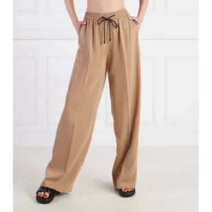 HUGO Spodnie Hasabella-1 10234127 01 | Loose fit - Spodnie damskie - miniaturka - grafika 1