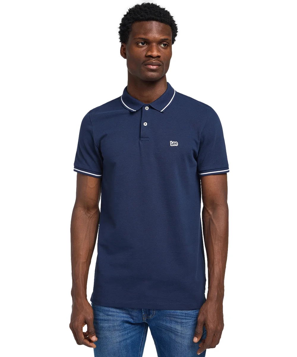 Koszulka Lee PIQUE POLO 112113693 Navy L