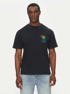 Quiksilver T-Shirt EQYZT08033 Czarny Regular Fit - Koszulki męskie - miniaturka - grafika 1