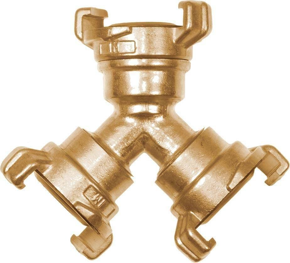 GEKA Rozgaleznik GEKA, mosiadzz szybkozlaczem klowym