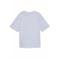 Odzież sportowa dziecięca - Młodzieżowa koszulka Essentials Boxy PUMA Cool Weather Blue - miniaturka - grafika 1