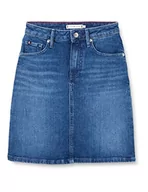 Spódnice - Tommy Hilfiger Damska spódnica DNM Straight Hw Denim, 58 - miniaturka - grafika 1