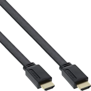 Kabel InLine HDMI - HDMI 0.5m czarny 17055F - Kable komputerowe i do monitorów - miniaturka - grafika 1
