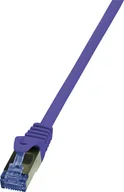 Kable miedziane - LogiLink kabel krosowy cq307vs "Cat6 a S/FTP PrimeLine AWG27 PIMF LSZH, 3 m" szary CQ307VS - miniaturka - grafika 1